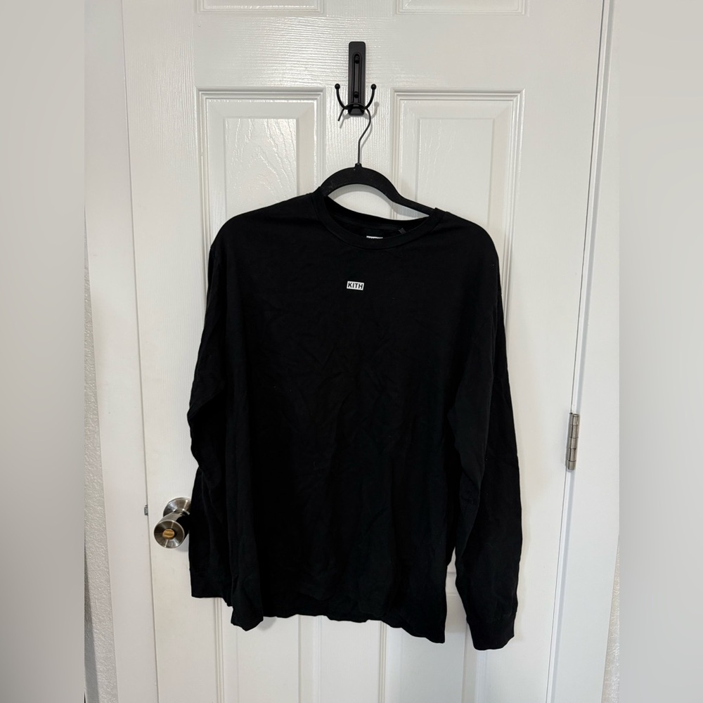 Kith Black Crewneck Top